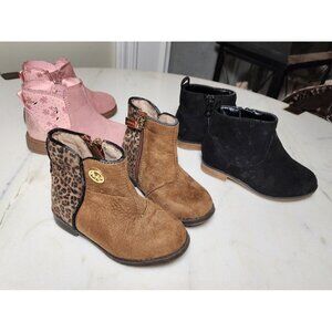 Girls Michael Kors Emma Keena chestnut bootie   Size 6/7